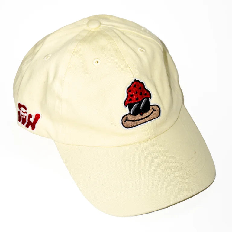 Funky mushroom cap YELLOW