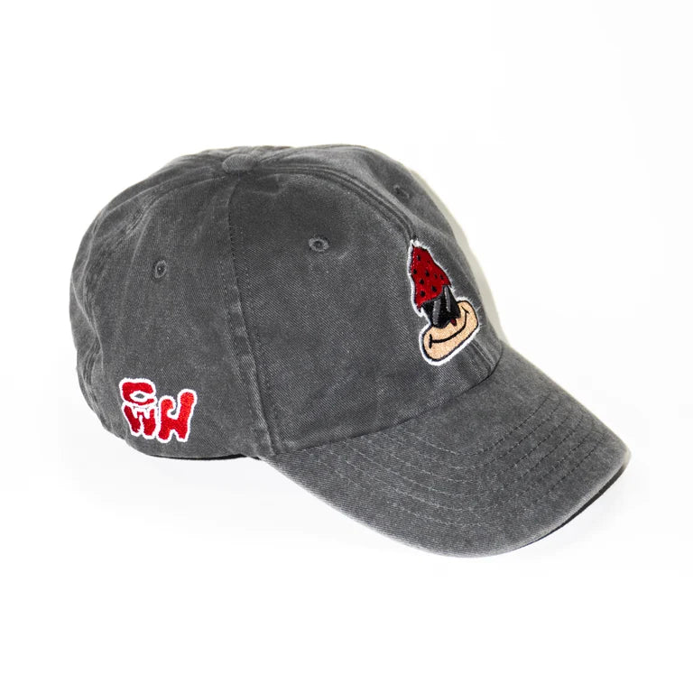 Funky mushroom cap VINTAGE BLACK