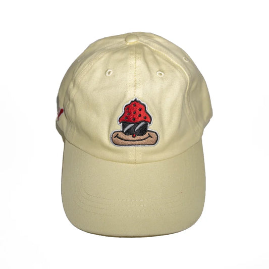 Funky mushroom cap YELLOW