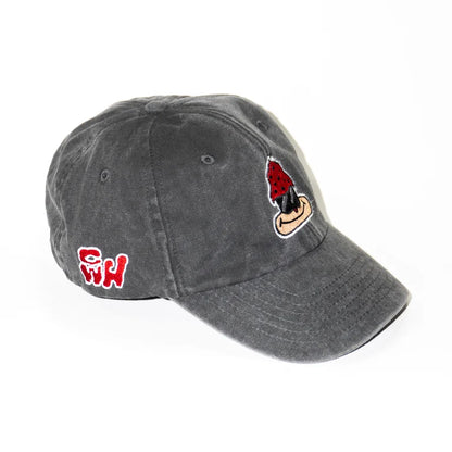 Funky mushroom cap VINTAGE BLACK